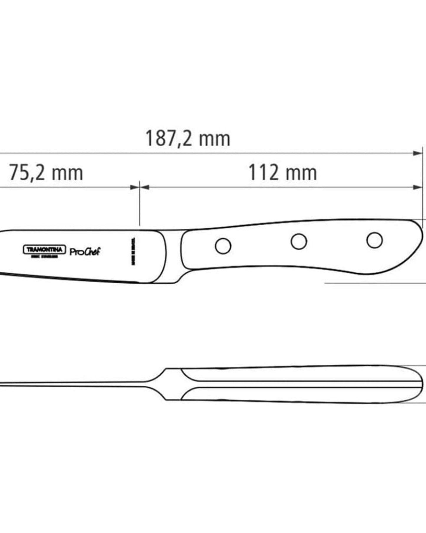 Tramontina Prochef Vegetable Knife 3Inch