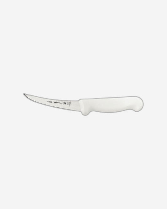 Tramontina Professional Boning Knife with Stainless Steel Blade and White Polypropylene Handle 5"