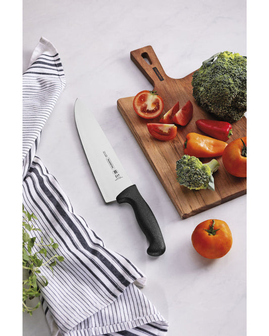 Tramontina Professional Meat Knife with Stainless-Steel Blade and Black Polypropylene Handle 10"