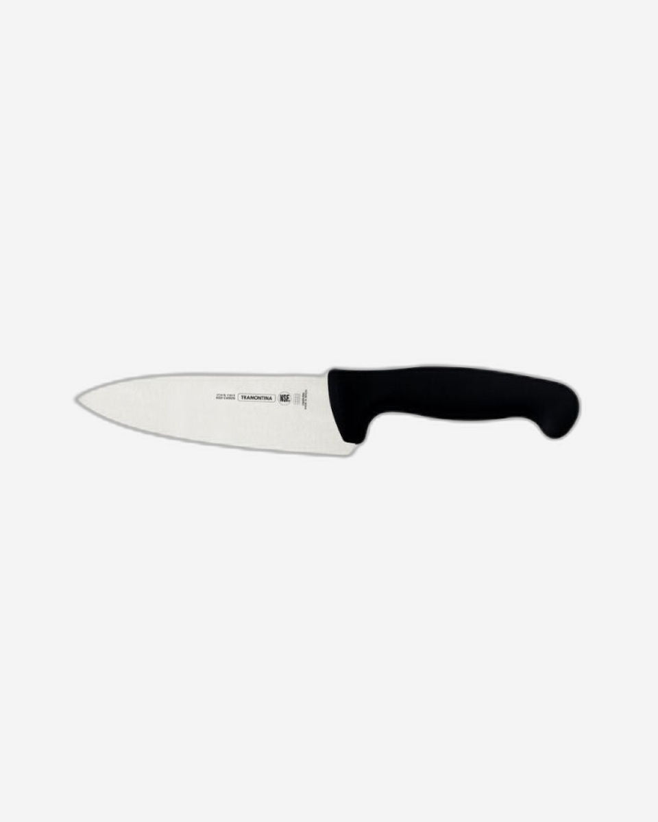 Tramontina Professional Meat Knife with Stainless-Steel Blade and Black Polypropylene Handle 6"