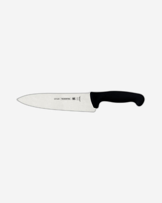 Tramontina Professional Meat Knife with Stainless-Steel Blade and Black Polypropylene Handle 8"
