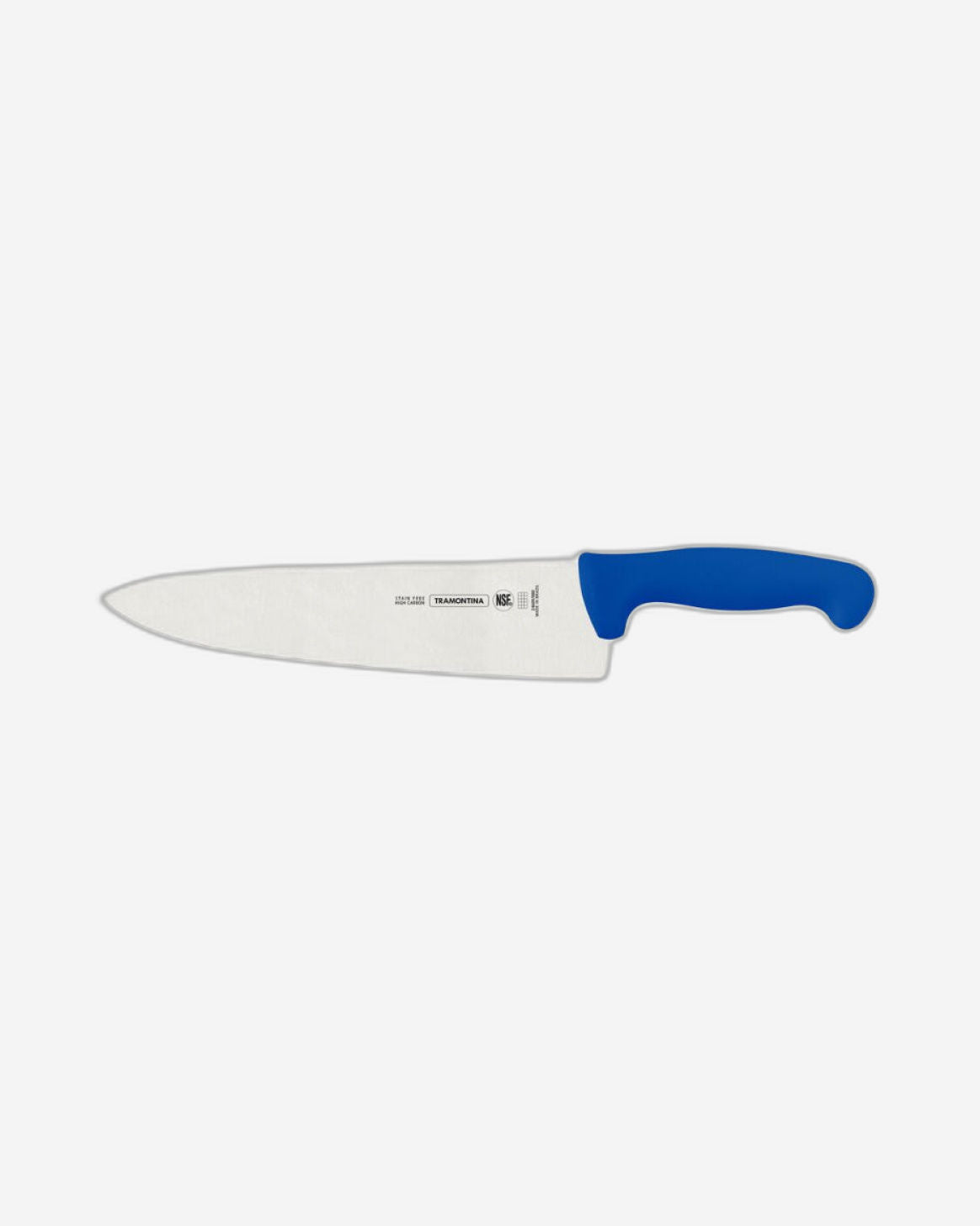 Tramontina Professional Meat Knife with Stainless-Steel Blade and Blue Polypropylene Handle 10"