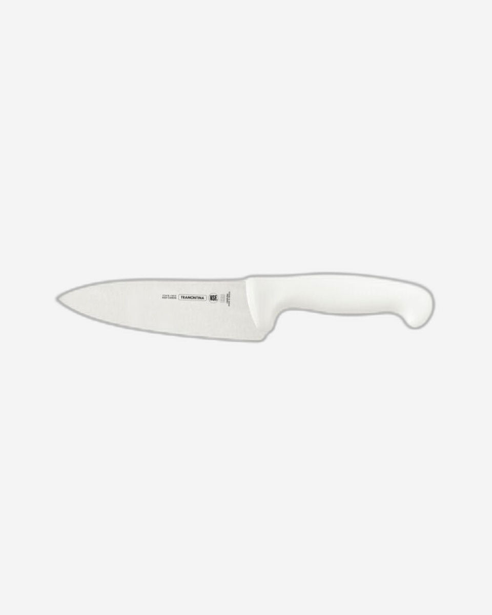 Tramontina Professional 6" Meat Knife with Stainless-Steel Blade and White Polypropylene Handle