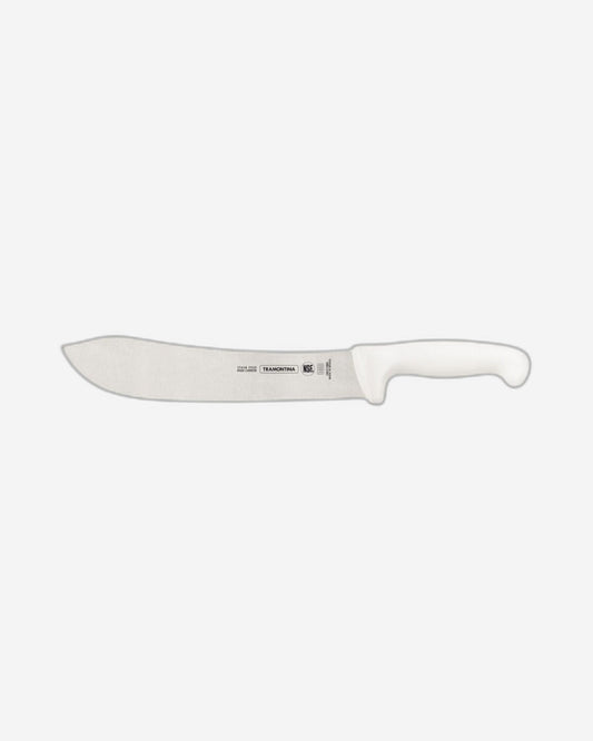 Tramontina Professional 10" Meat Knife with Stainless-Steel Blade and White Polypropylene Handle
