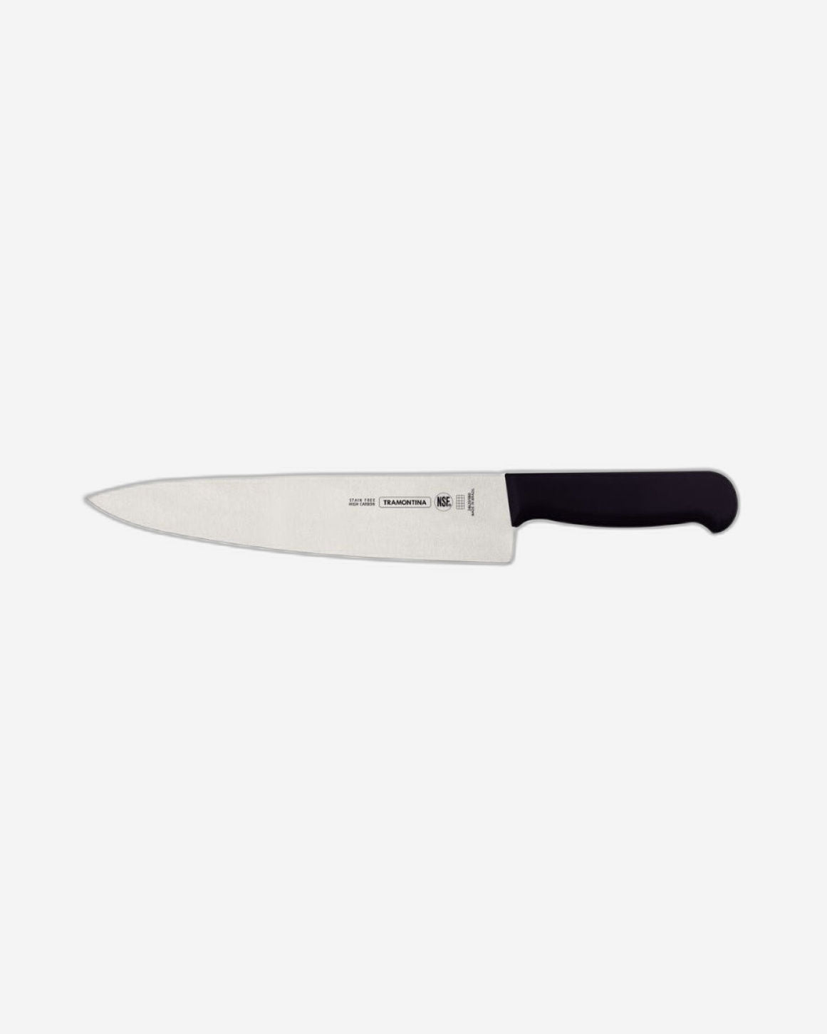 Tramontina Professional Meat Knife with Stainless-Steel Blade and Black Polypropylene Handle with Antimicrobial Protection 10"
