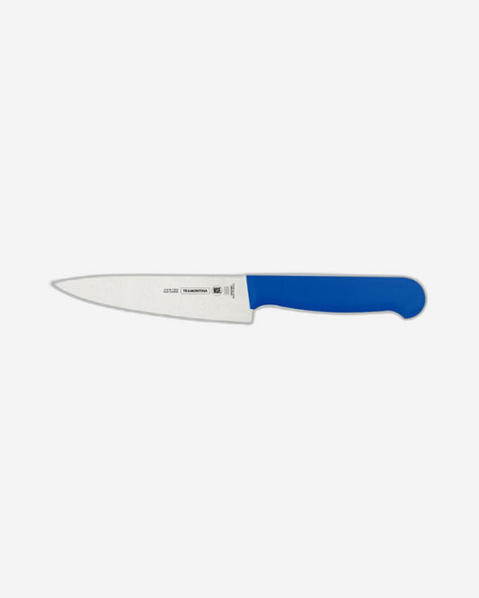 Tramontina Profissional Master Meat Knife with Stainless-Steel Blade and Blue Polypropylene Handle, 5"