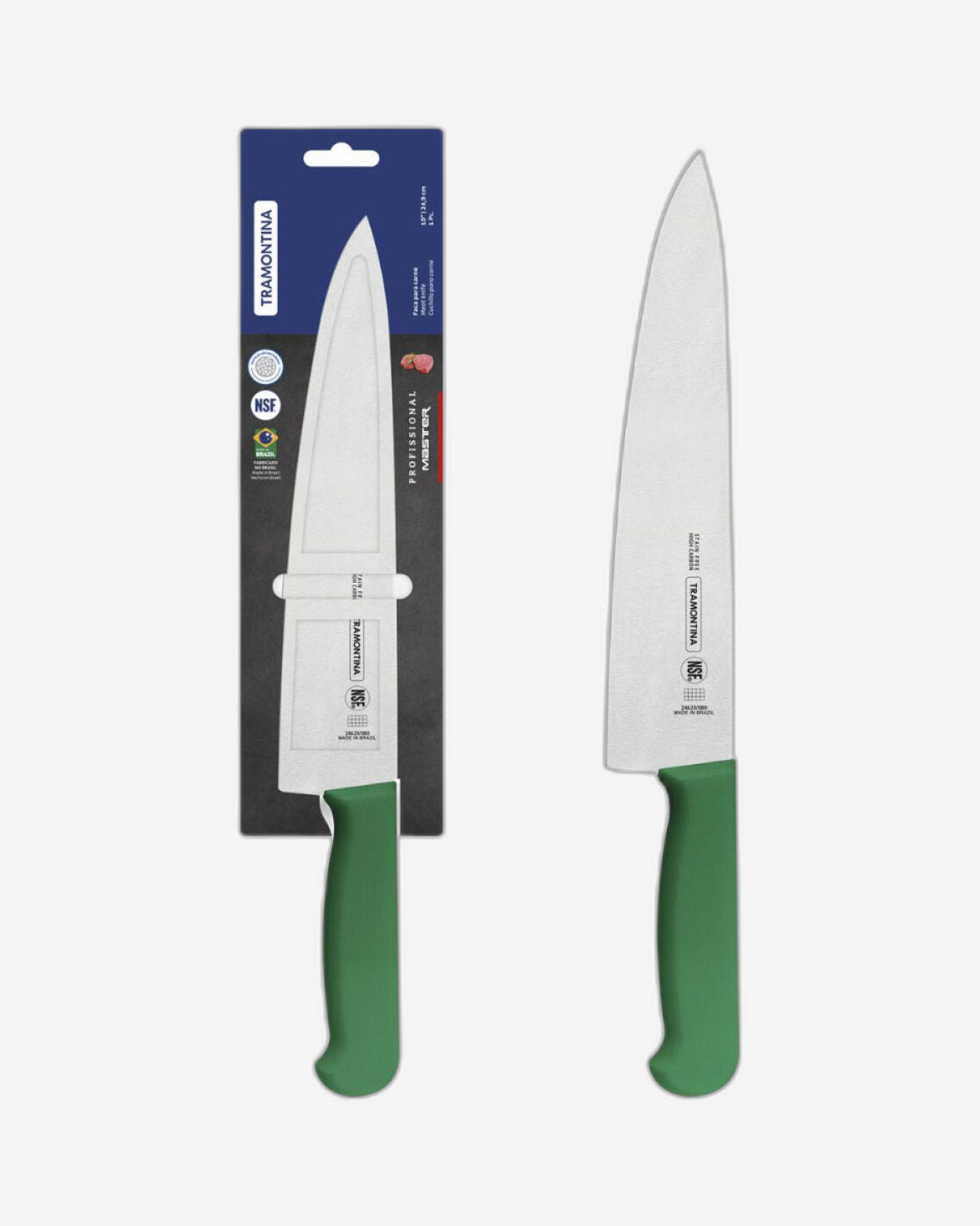 Tramontina Professional Meat Knife 10Inch Green