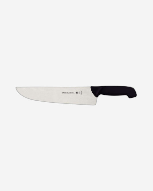 Tramontina Professional Butcher Knife with Stainless-Steel Blade and Black Polypropylene Handle 12"
