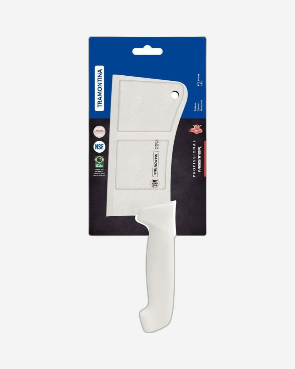 Tramontina Master Cleaver Knife 6Inch Blue