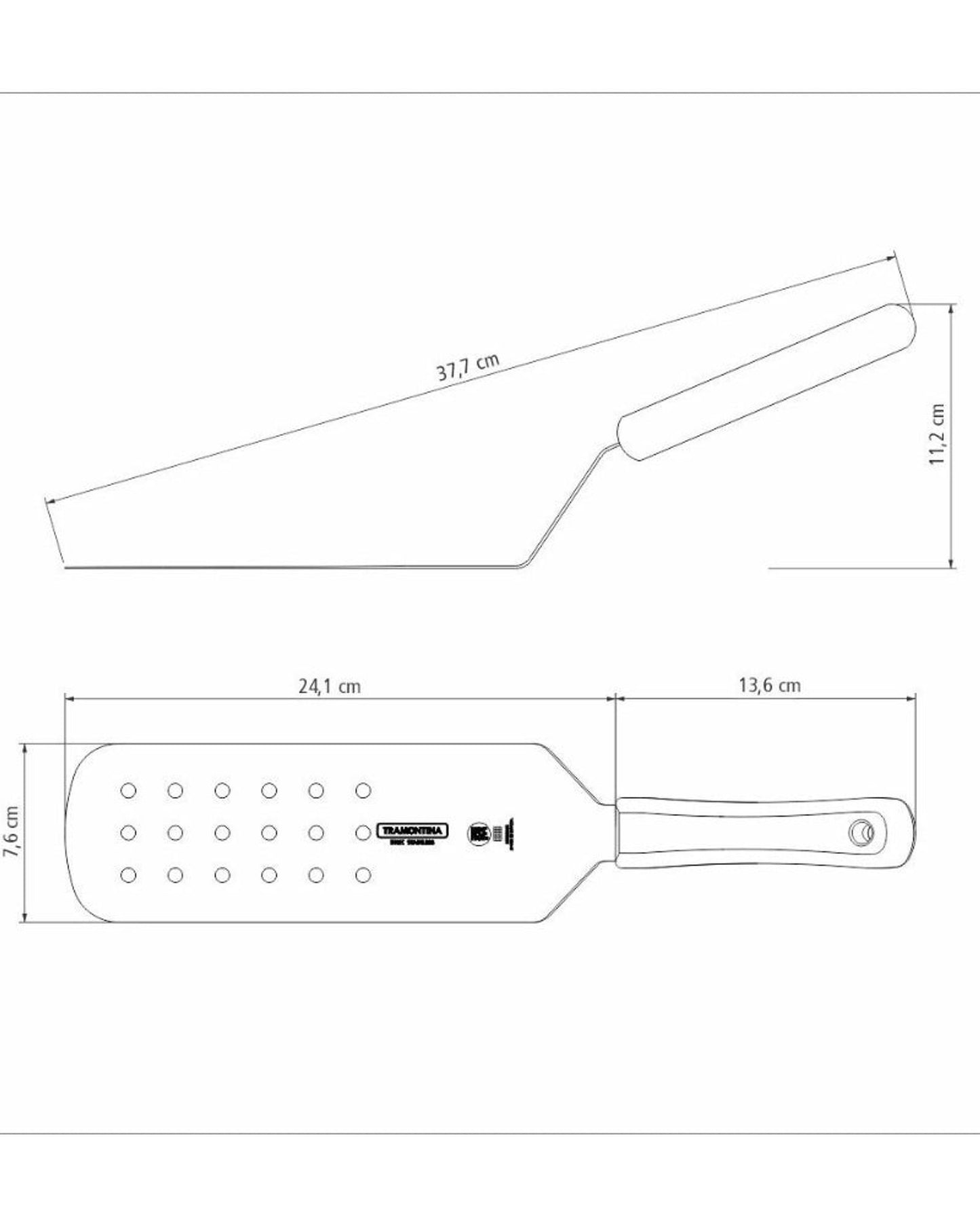 Tramontina Professional Frying Spatula 9x3Inch