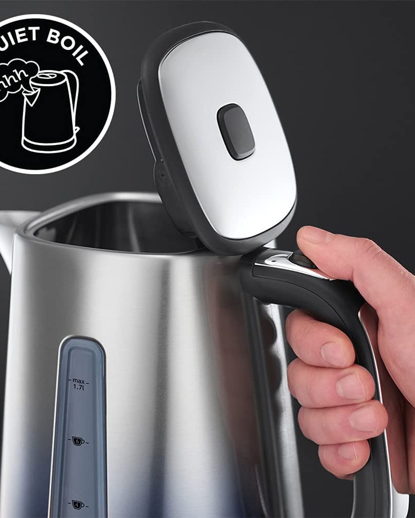 Russell Hobbs Eclipse Electric Kettle 1.7L