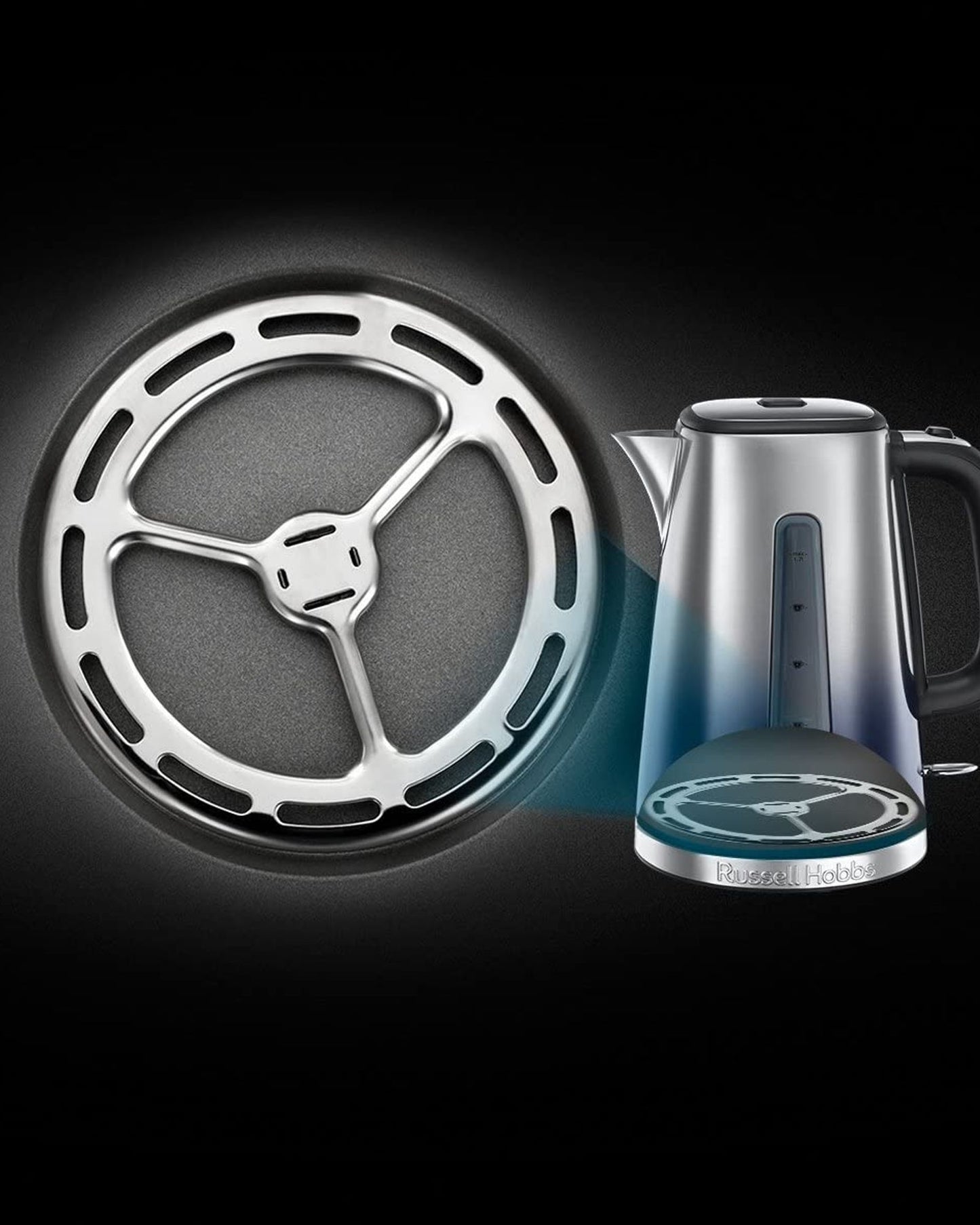 Russell Hobbs Eclipse Electric Kettle 1.7L