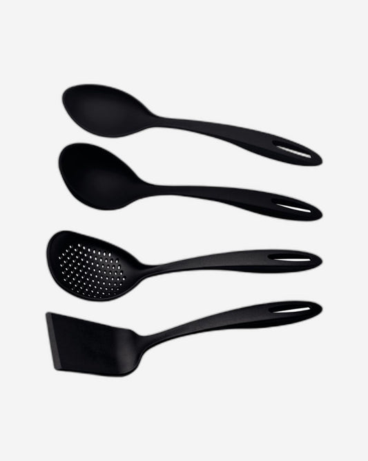 Tramontina Ability black nylon utensil set, 4 pcs
