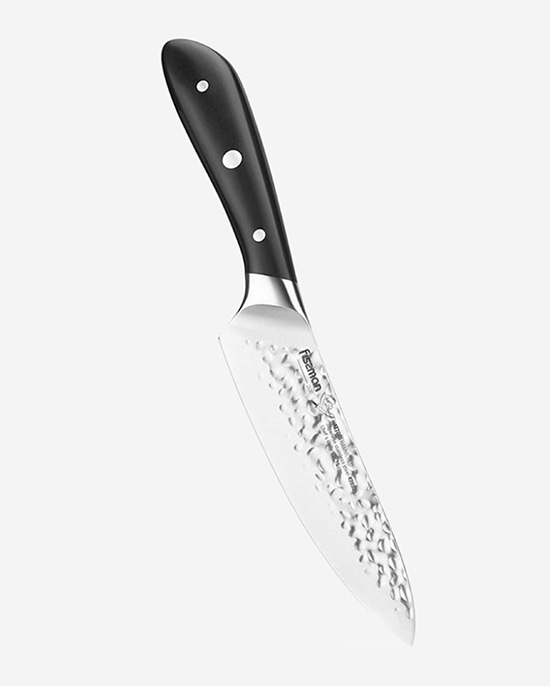 Fissman 6" Chef Knife Hattori Series Black/Silver 6inch