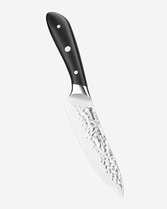 Fissman 6" Chef Knife Hattori Series Black/Silver 6inch