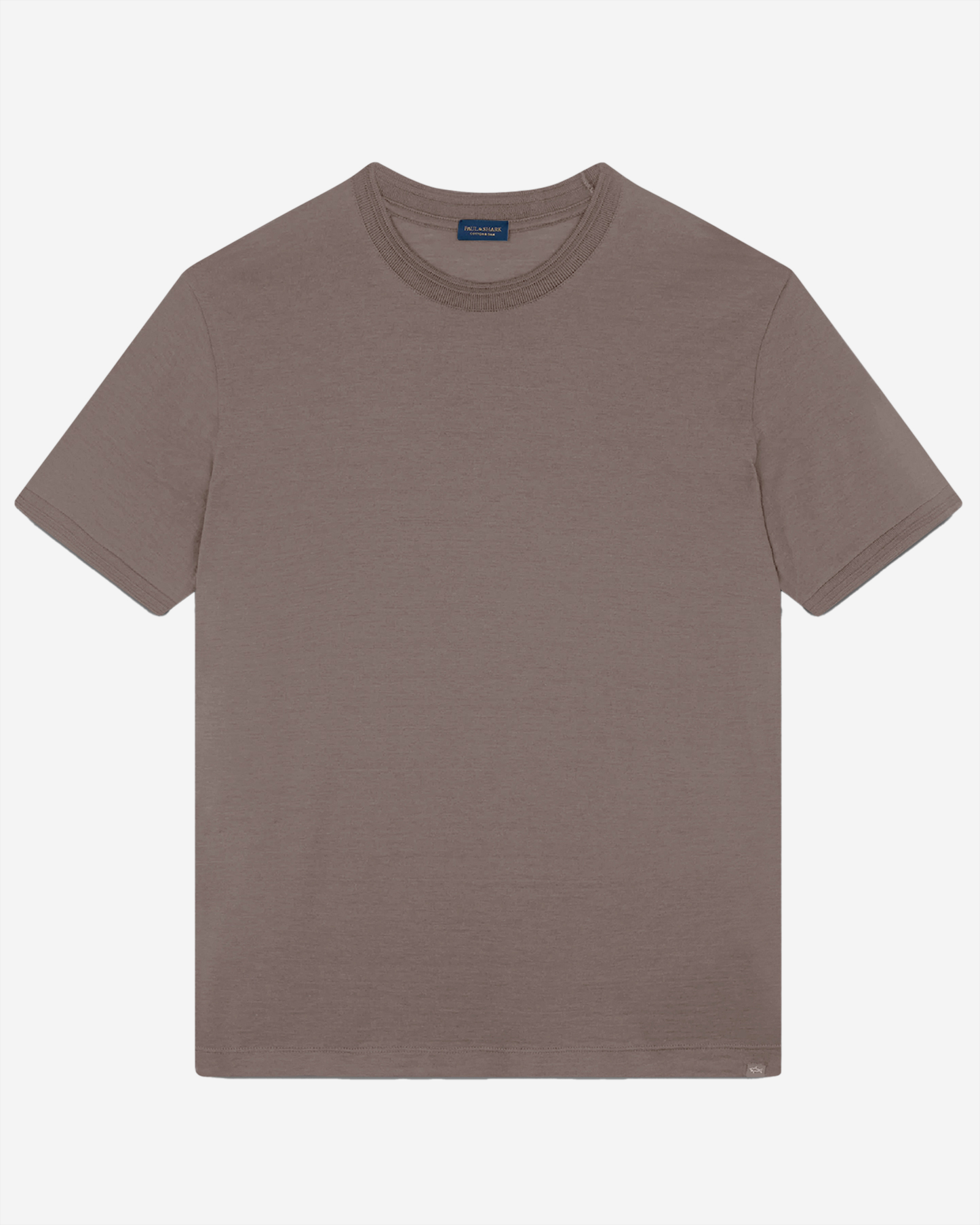 Paul & Shark Shark Tag Cottonand Silk T-Shirt