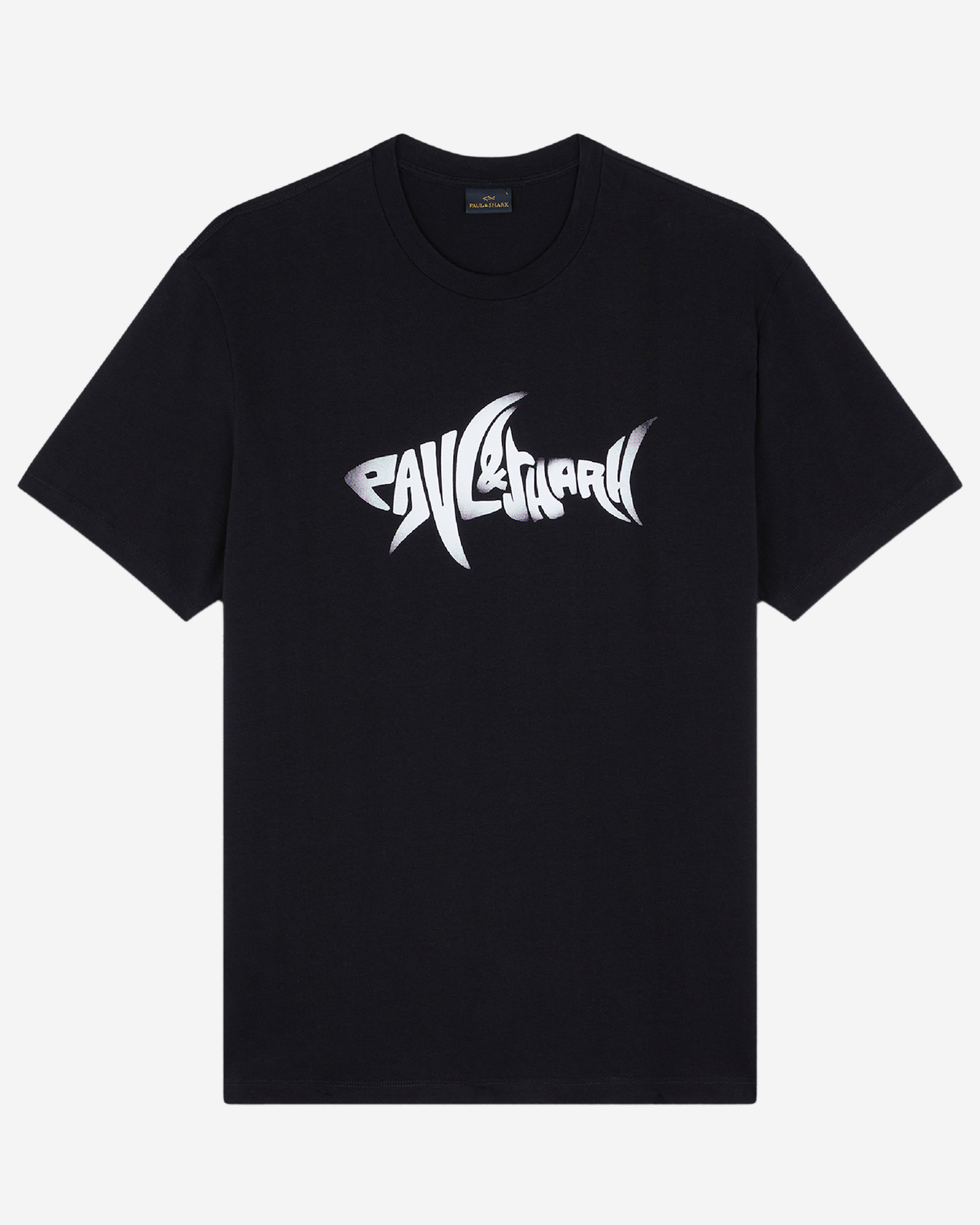 Paul & Shark Printed Shark Cotton Jersey T-Shirt