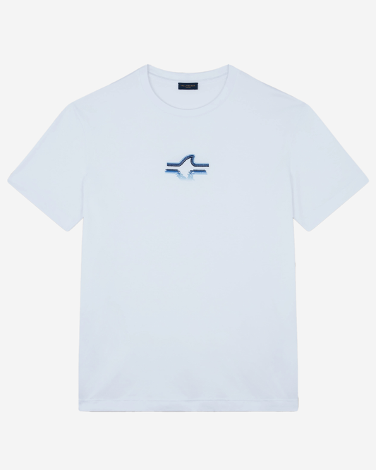 Paul & Shark Embroidered Fin Supima Cotton T-Shirt