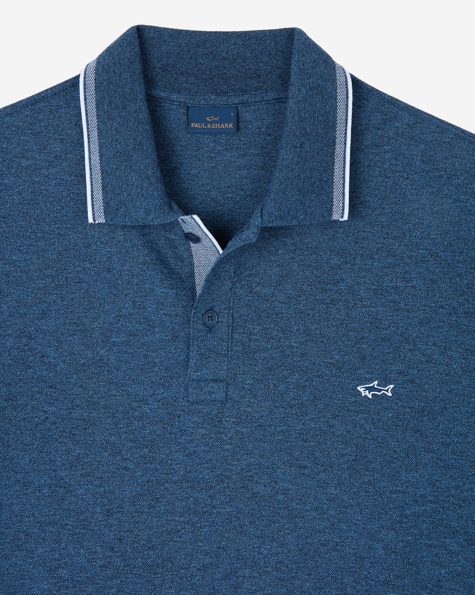 Paul & Shark Cotton Pique Polo Shirt