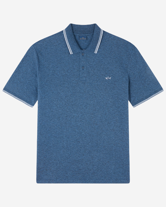 Paul & Shark Cotton Pique Polo Shirt