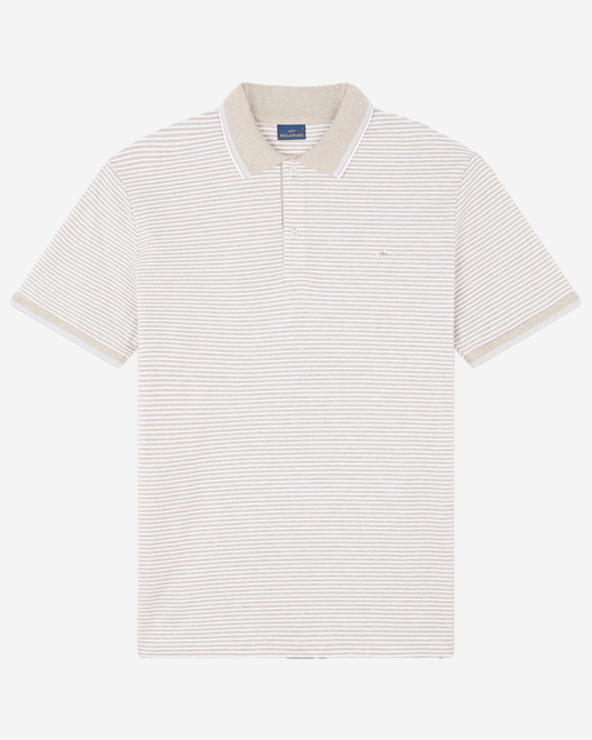 Paul & Shark Cotton Pique Polo Shirt - Bianco