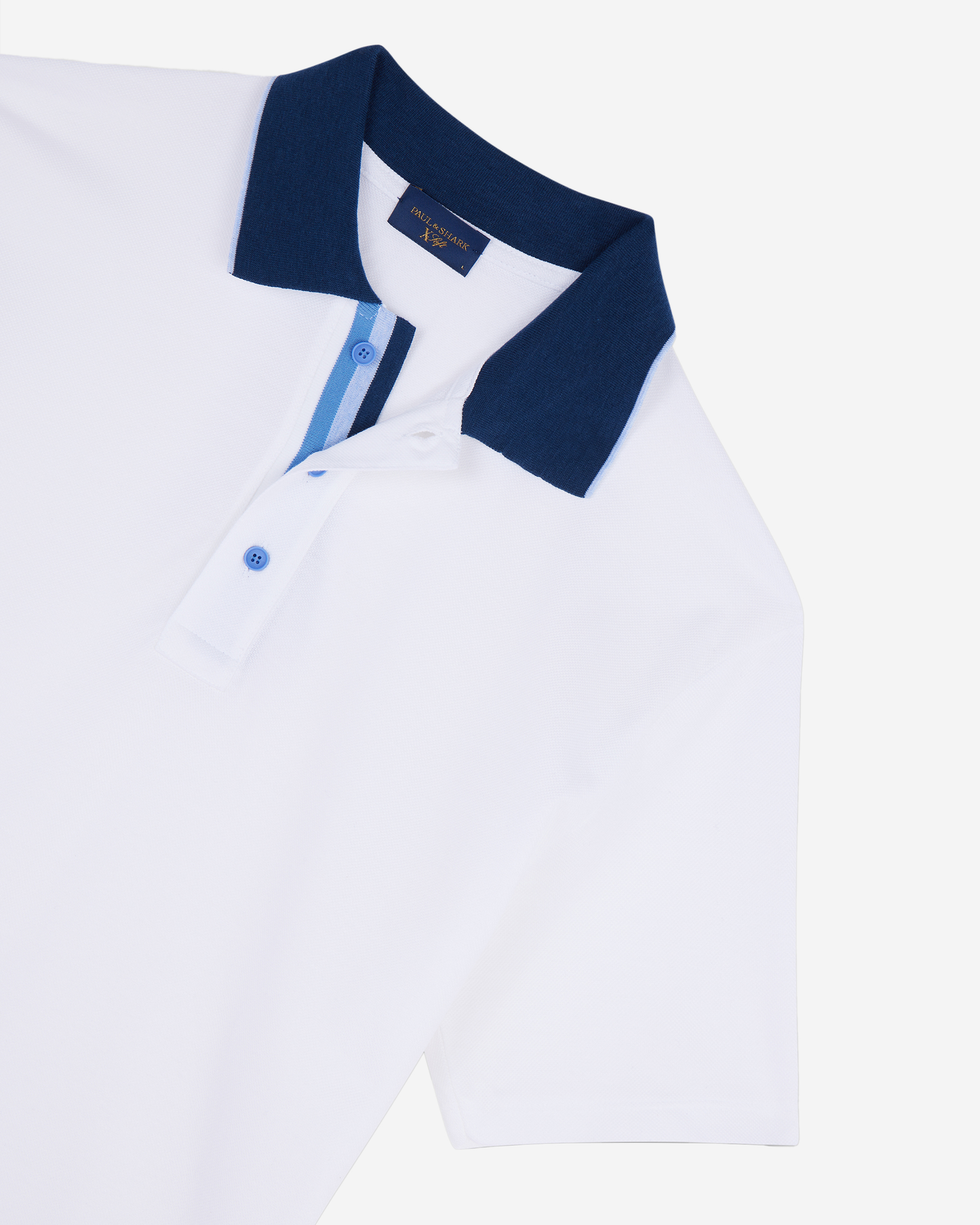 Paul & Shark Cotton Lyocell Polo Shirt With Buttons