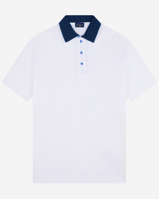 Paul & Shark Cotton Lyocell Polo Shirt With Buttons