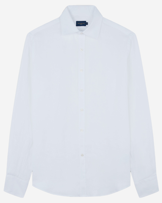 Paul & Shark Linen Shirt - White