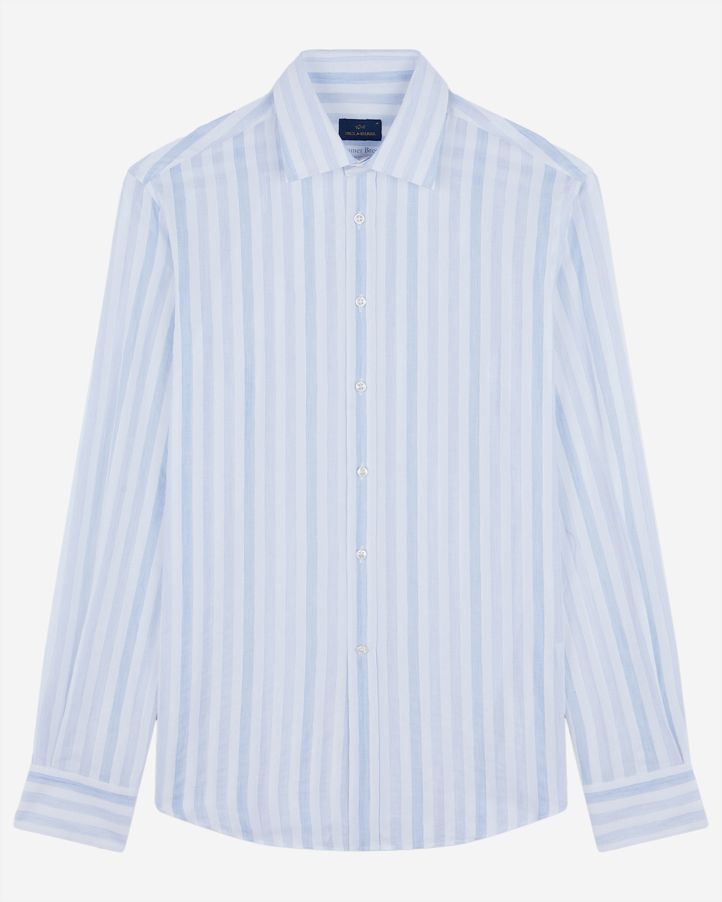 Paul & Shark Cotton Shirt- Light Blue