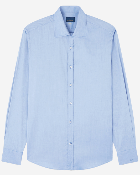 Paul & Shark Cotton Shirt - Blue
