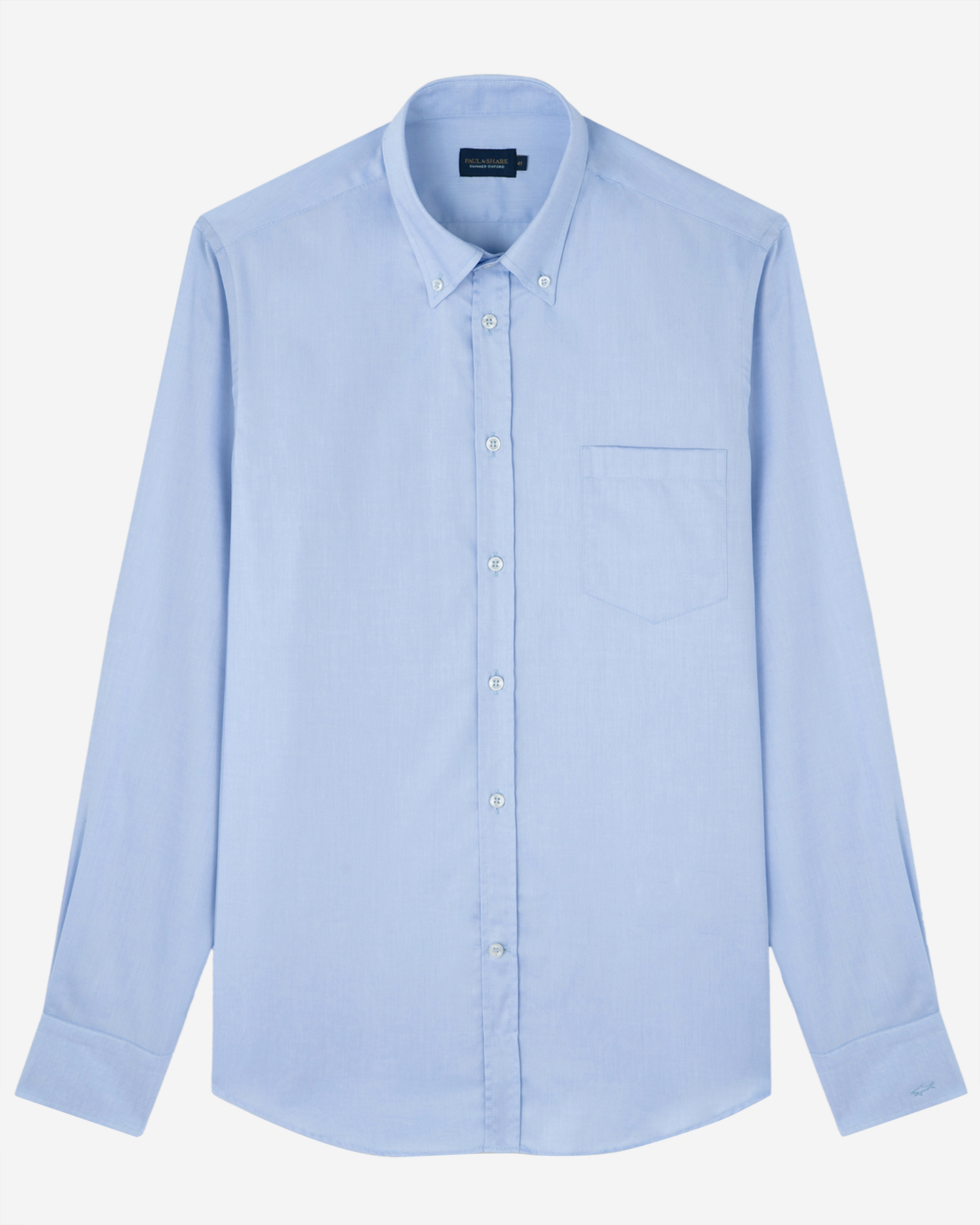 Paul & Shark Cotton Summer Oxford Shirt - Light Blue