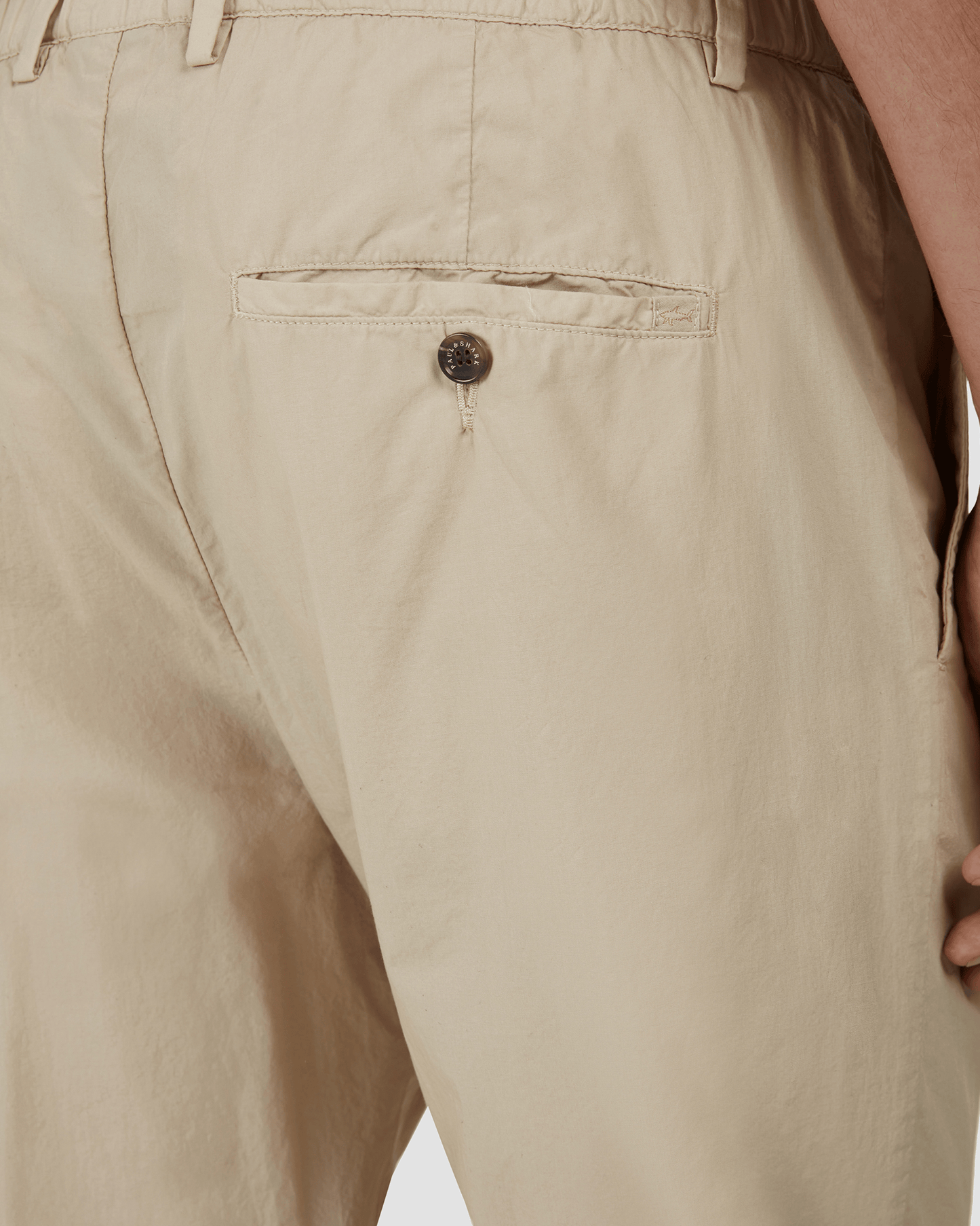Paul & Shark Cotton Chino Trousers With Drawstring
