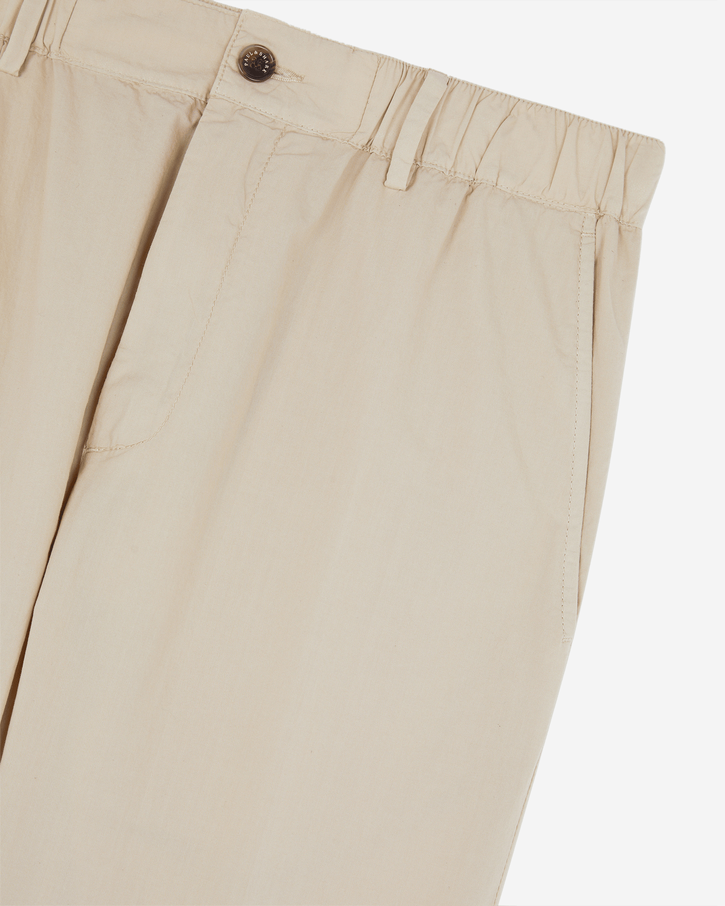 Paul & Shark Cotton Chino Trousers With Drawstring