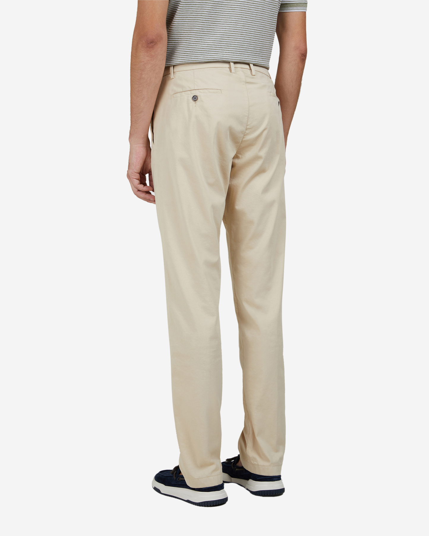 Paul & Shark Cotton Regular Fit Chino Trousers