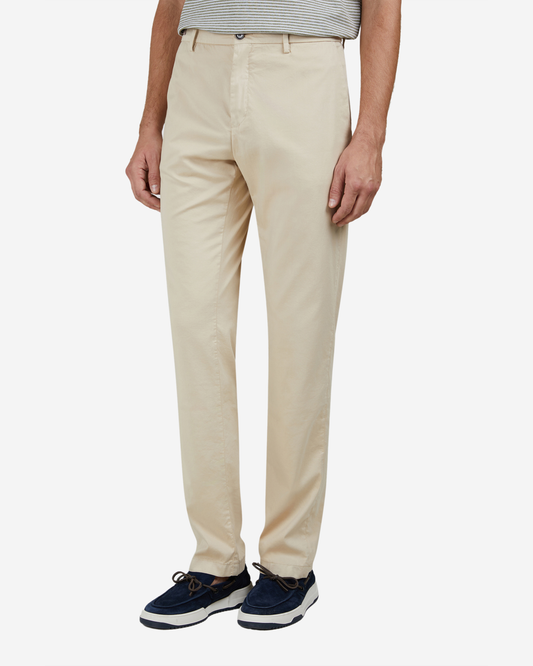 Paul & Shark Cotton Regular Fit Chino Trousers