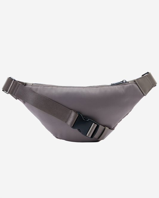 Paul & Shark Leather-Trimmed Nylon Messenger Bag