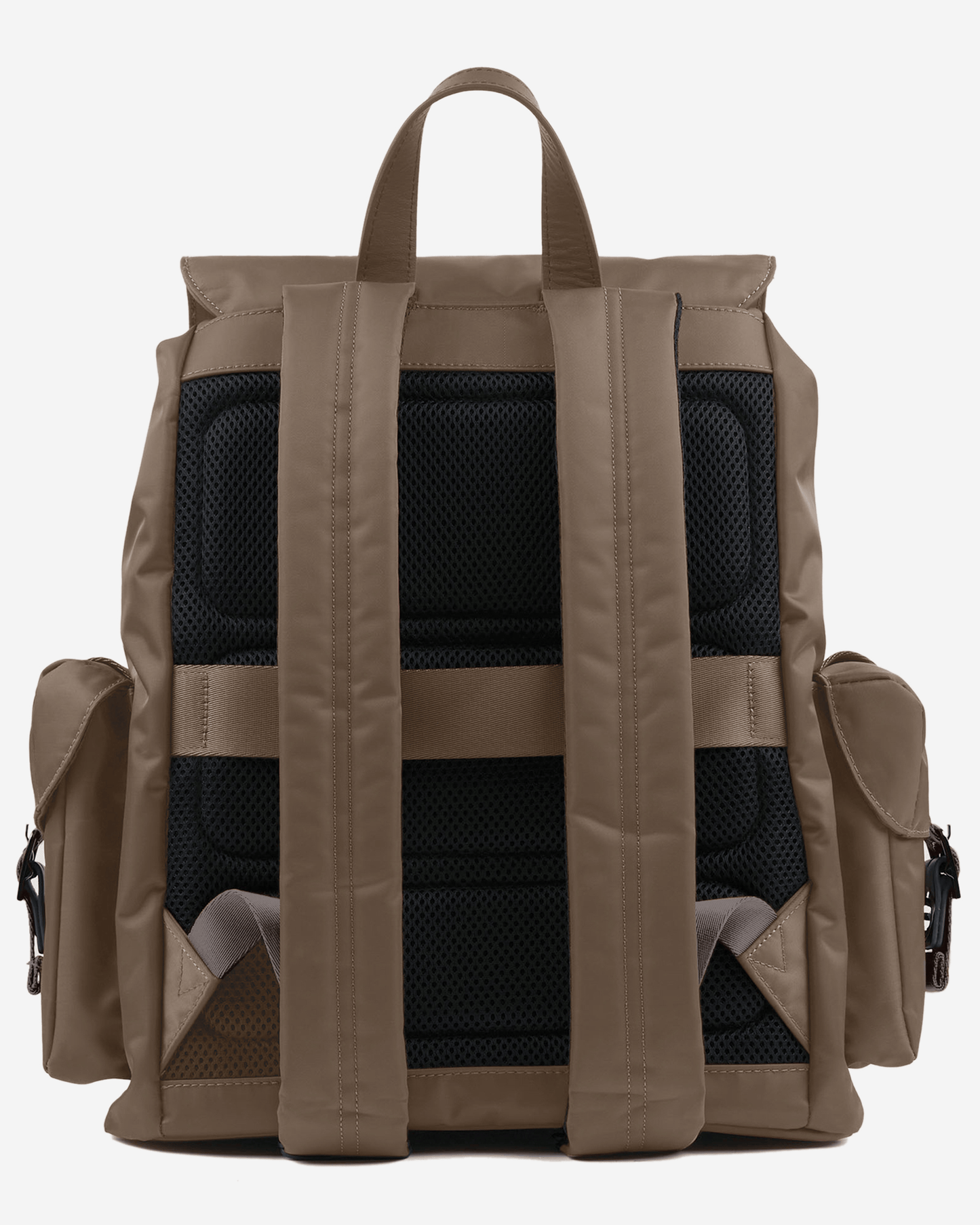 Paul & Shark Leather-Trimmed Nylon Backpack