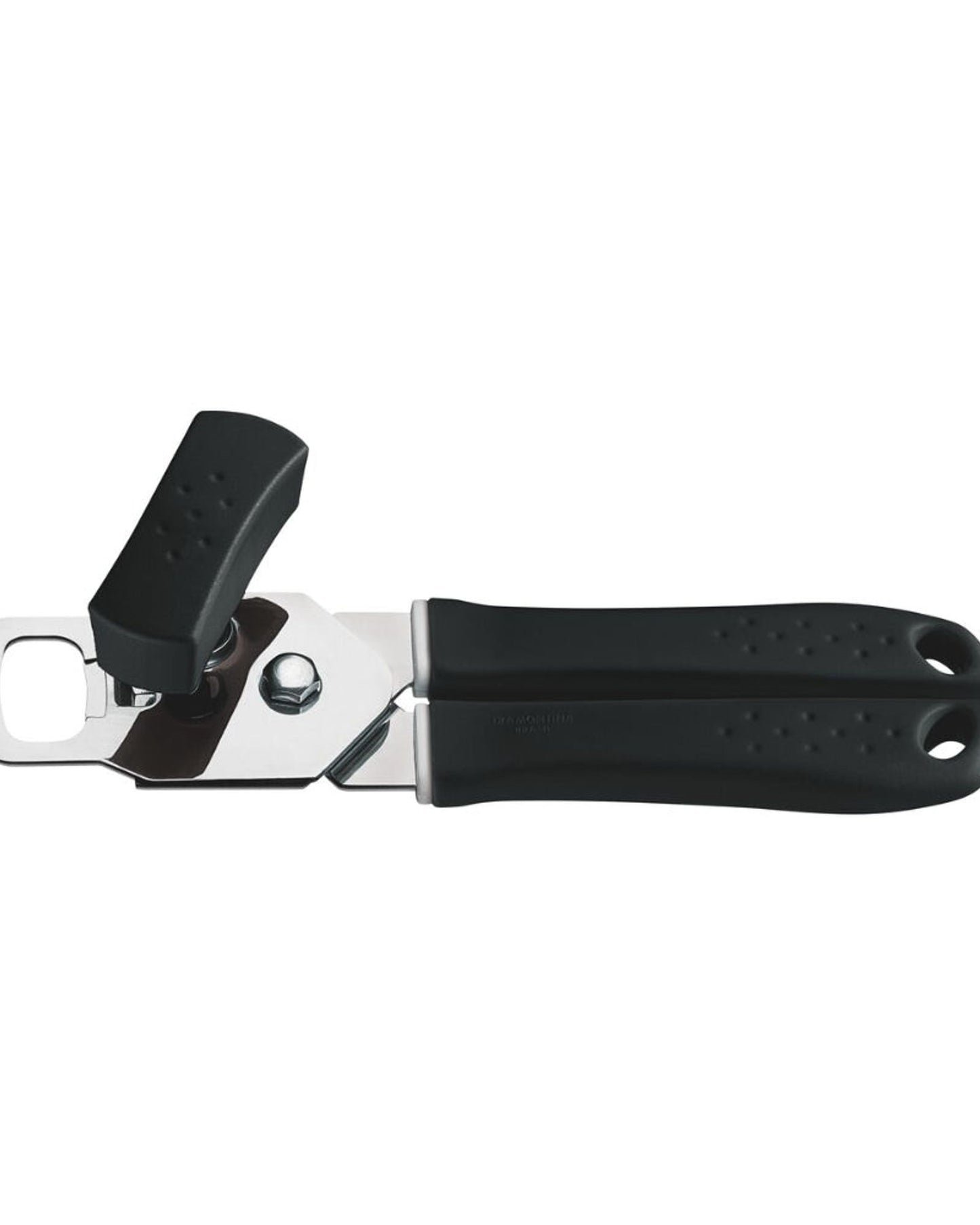 Tramontina Utilitá Stainless-Steel Can Opener with Black Polypropylene Handle