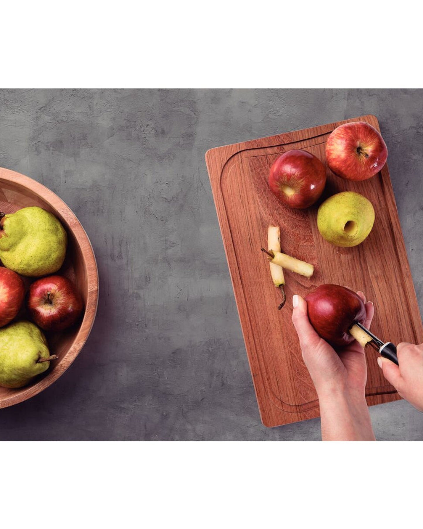 Tramontina Utilitá Stainless-Steel Corer with Black Polypropylene Handle