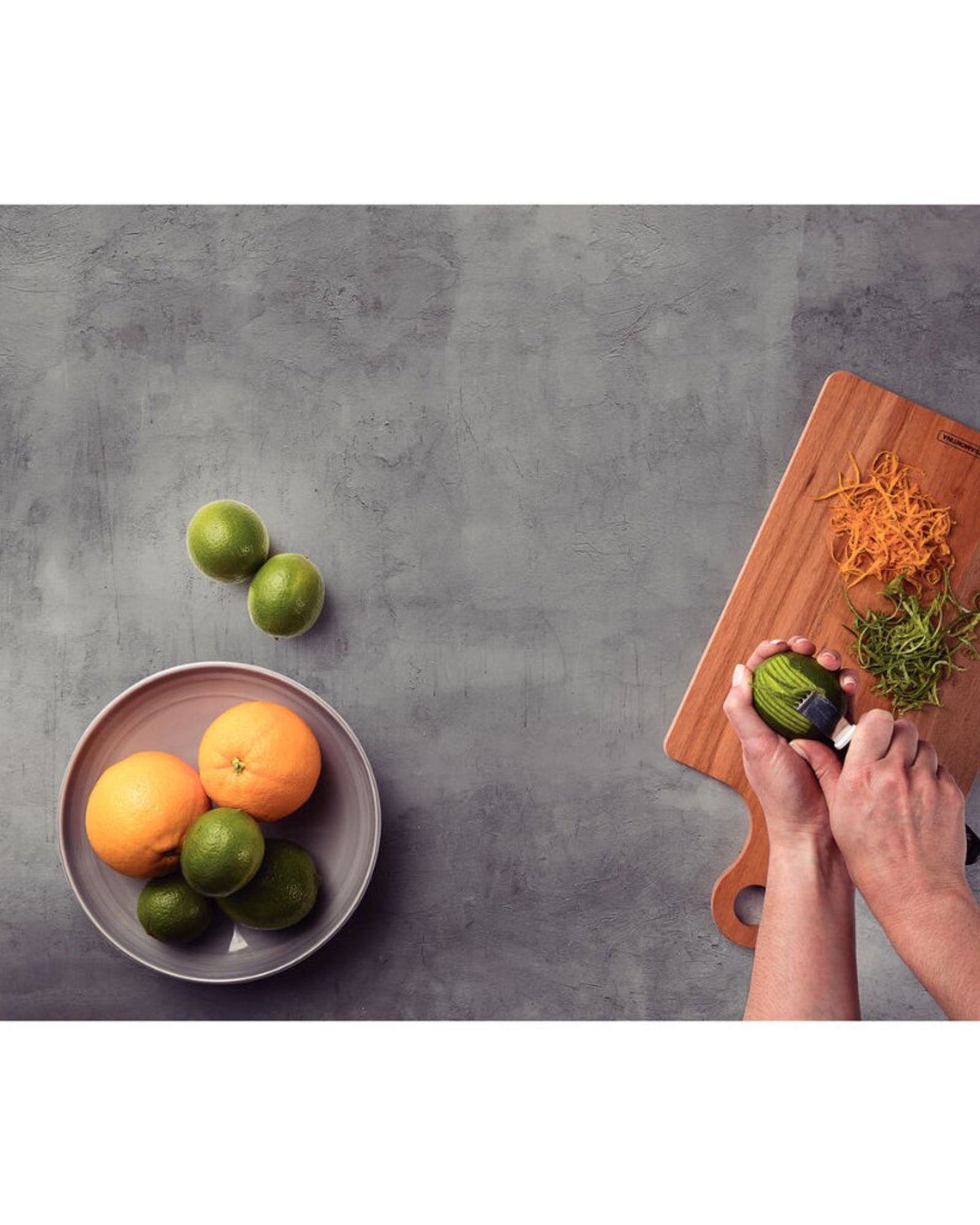 Tramontina Utilitá Stainless-Steel Zester with Black Polypropylene Handle