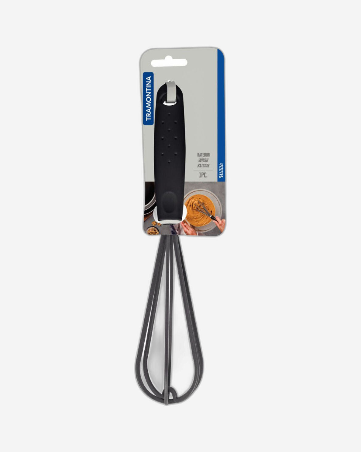 Tramontina Utilitá Nylon Whisk with Black Polypropylene Handle