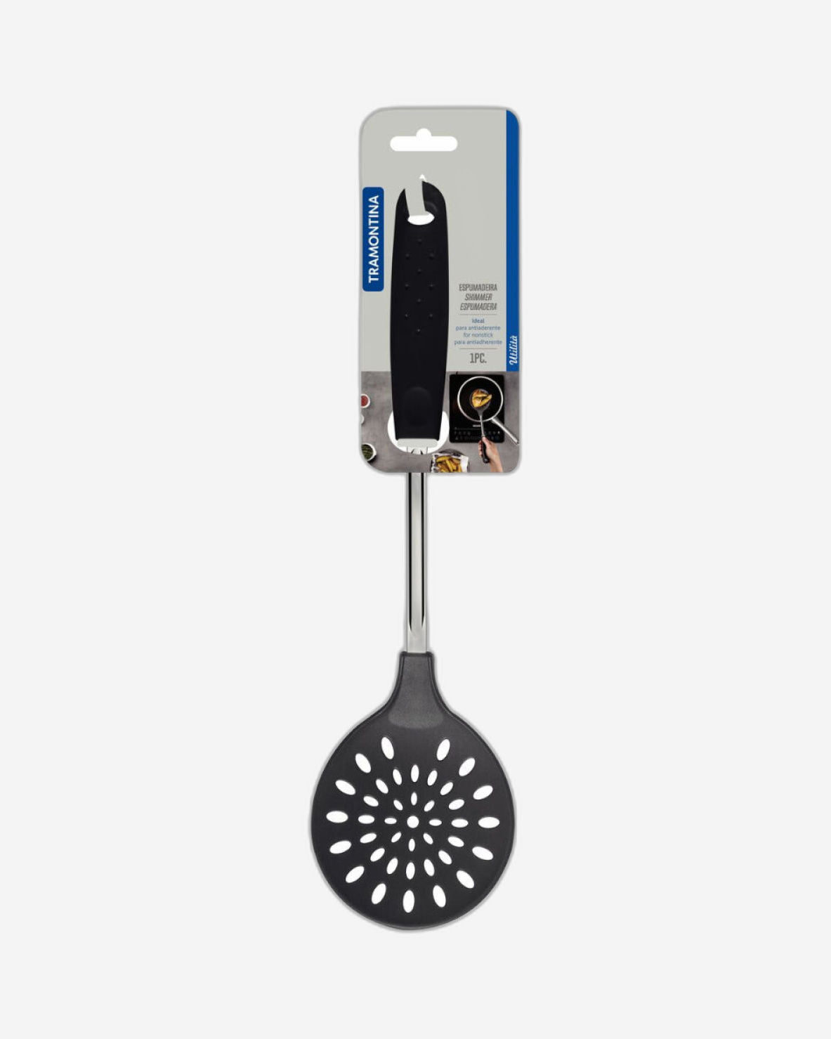 Tramontina Utilitá Nylon Skimmer with Black Polypropylene Handle