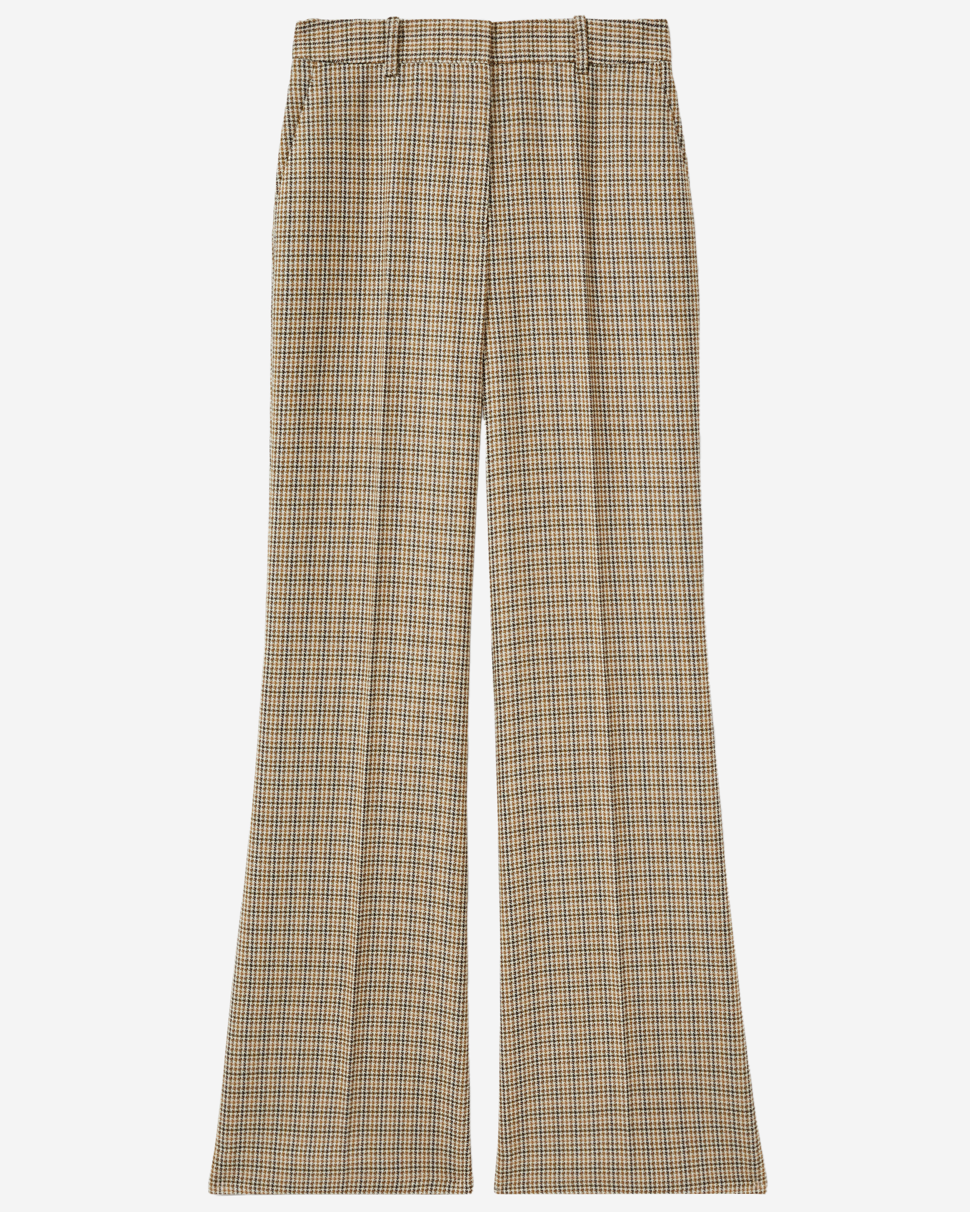 Reiss Check Wide Leg Trouser
