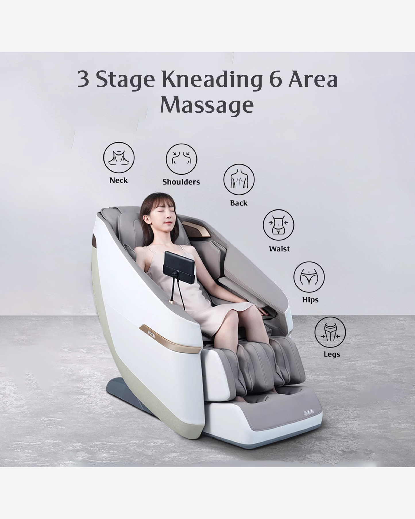Rotai A36 Max Massage Chair Grey