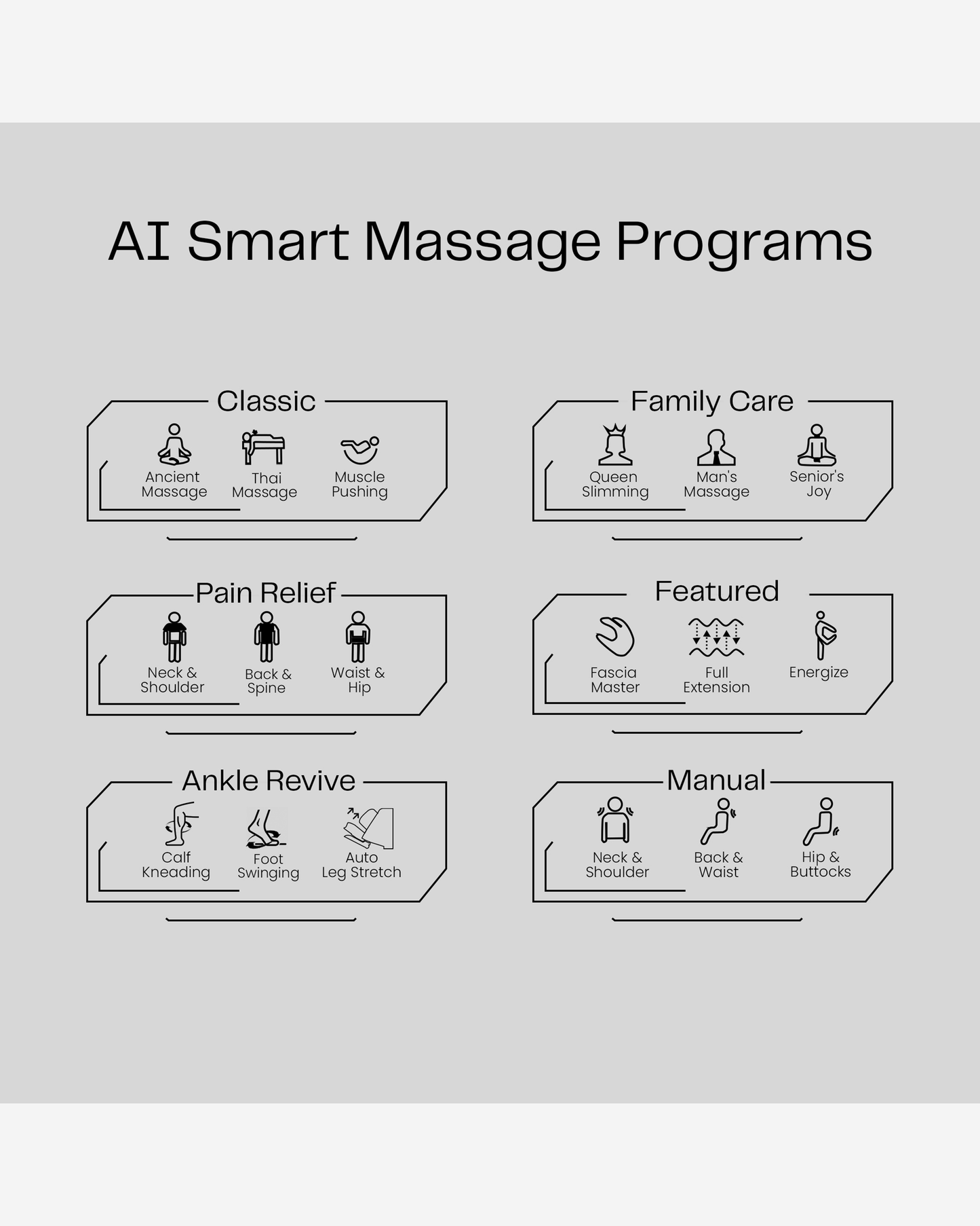Rotai Vanquish Massage Chair White
