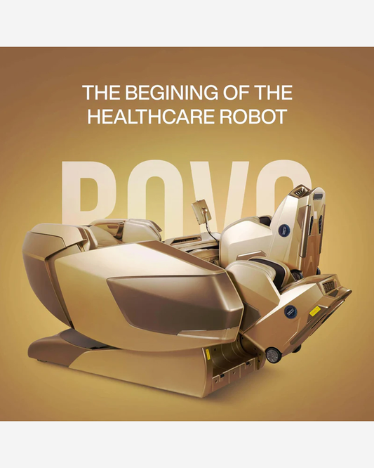 Rotai AI Robotic Massage Chair Golden
