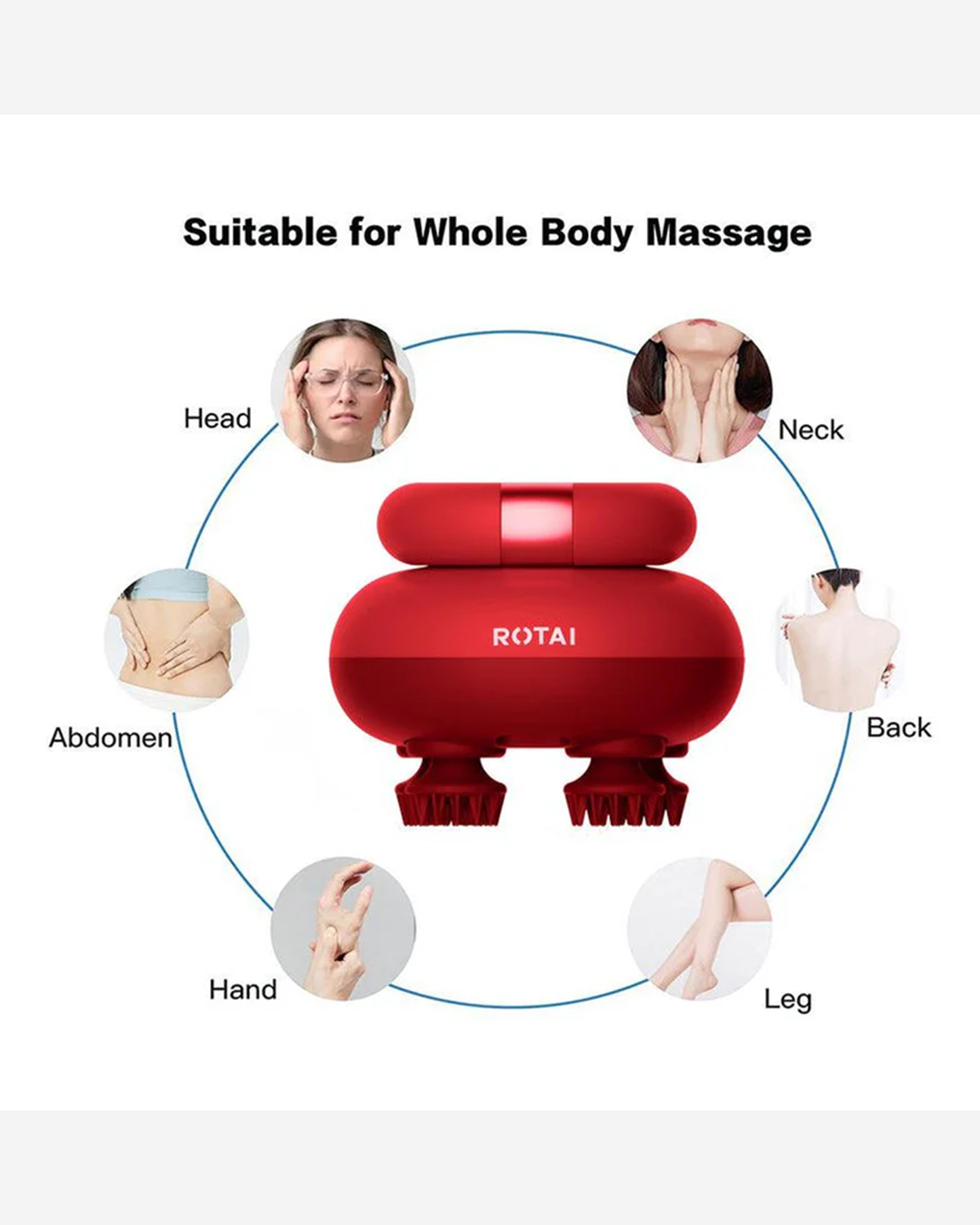 Rotai Scalp Waterproof Massager Version 2