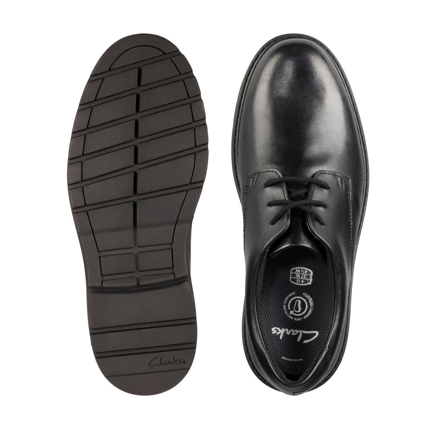 Clarks Boys Loxham Derby Youth (Wide Fit)