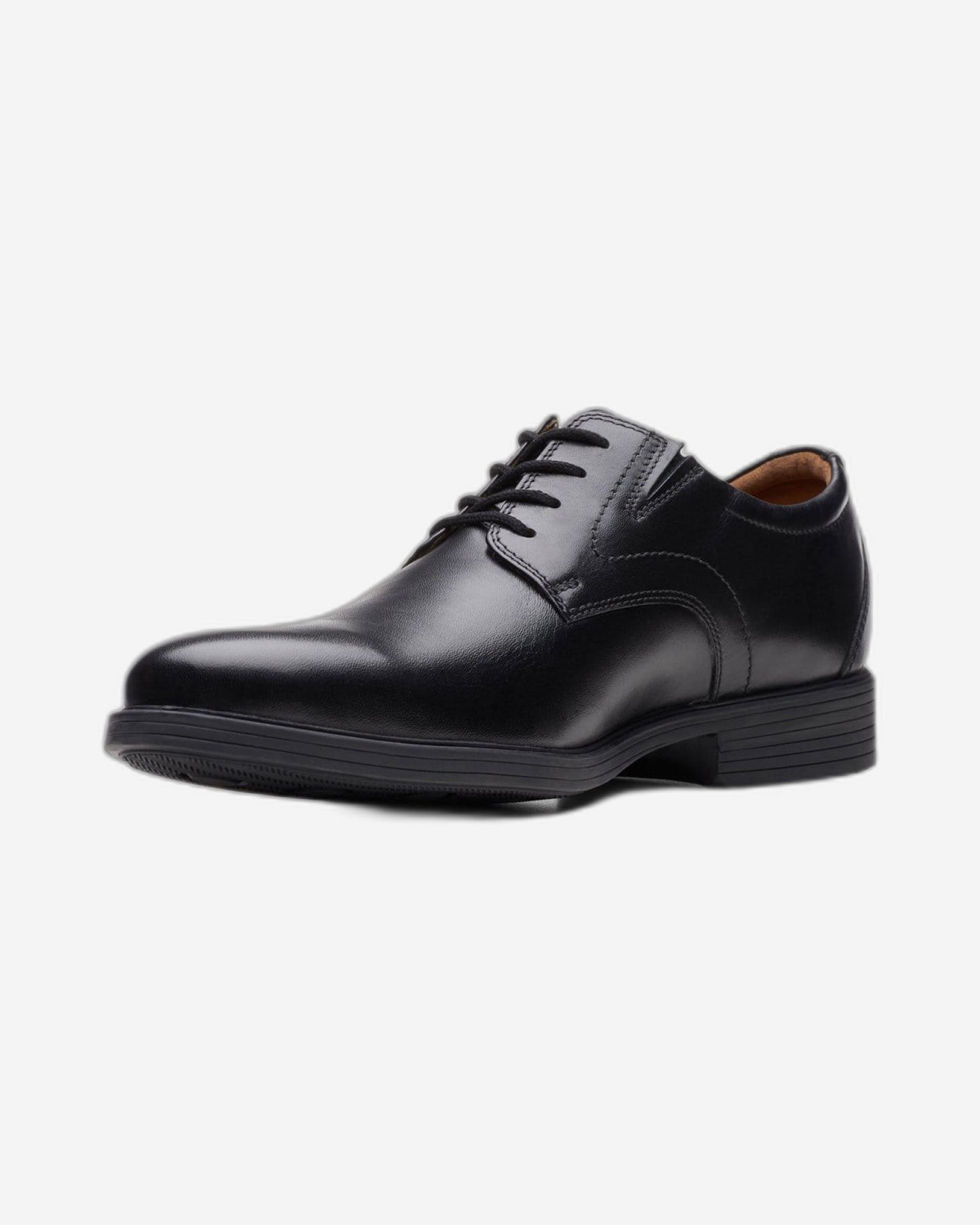 Clarks Whiddon Plain Shoes (Standard Fit)