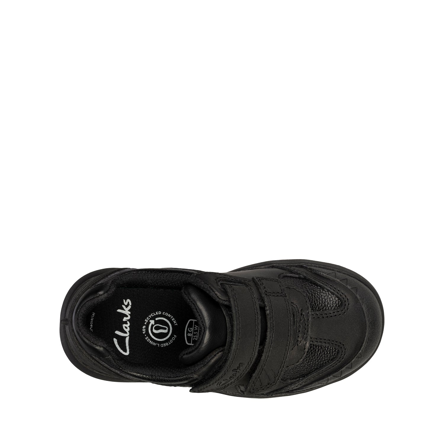 Clarks Boys  Rex Stride Toddler  (Extra Wide Fit)